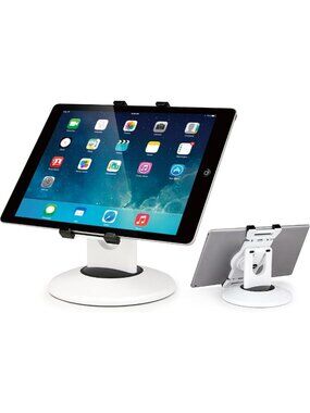 360° Rotating Tablet Stand for iPad & Most Tablets, Universal Clamp Holder